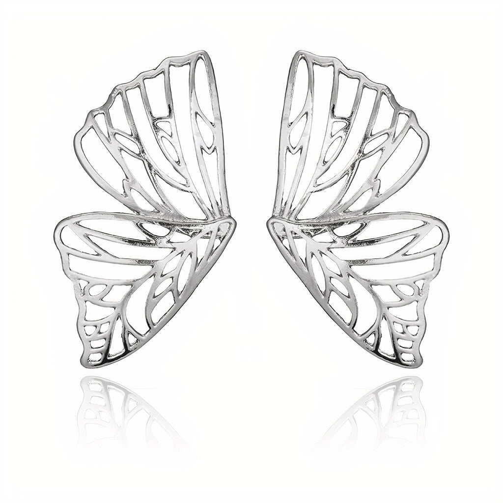 Butterfly -Silver Earrings